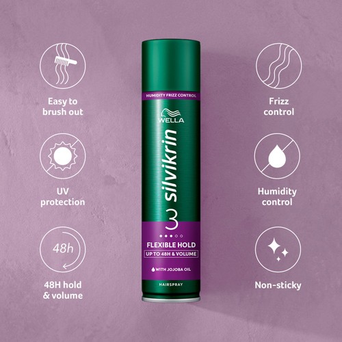 Wella Silvikrin Flexible Hold Hairspray 250ML