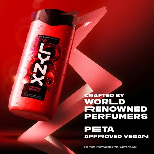Lynx Shower Gel Cherry Spritz   400ml