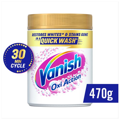 Vanish Gold Oxi-Action Whitening Booster Stain Remover Powder 