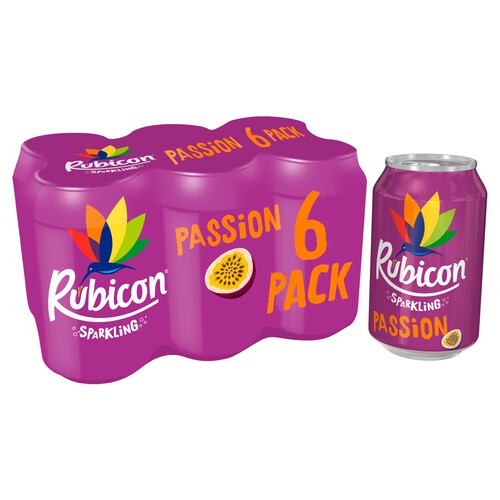 Rubicon Sparkling Passionfruit Juice Soft Drink