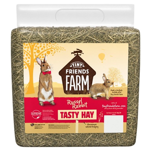Tiny Friends Farm Russel Rabbit Tasty Hay 1kg