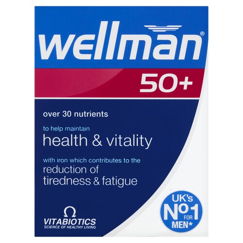 Wellman 50 Plus Tablets