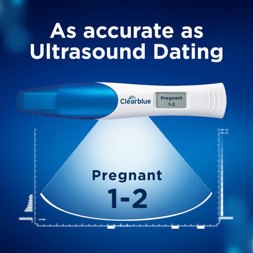 Clearblue Digital Pregnancy Test with Weeks Indicator, 1 Test