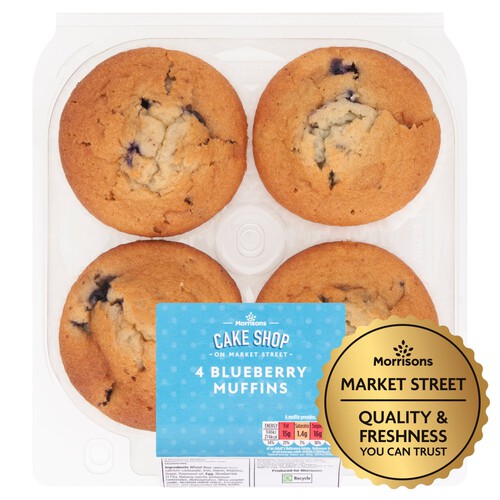 Market Street Blueberry Muffins 