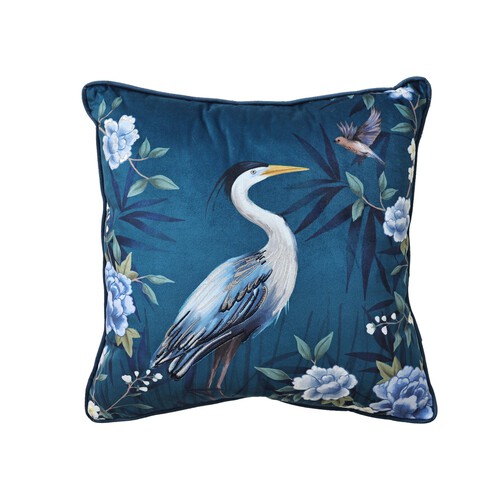 Nutmeg Home Wading Heron Cushion