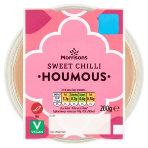 Morrisons Sweet Chilli Houmous 200g