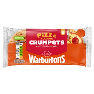 Warburtons Pizza Flavour Crumpets