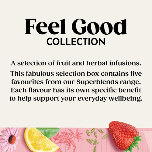 Twinings Superblends Feel Good Collection Tea Bags 38.4g