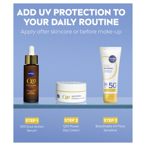 Nivea Sun UV Face Sensitive SPF 50 Cream  40ML