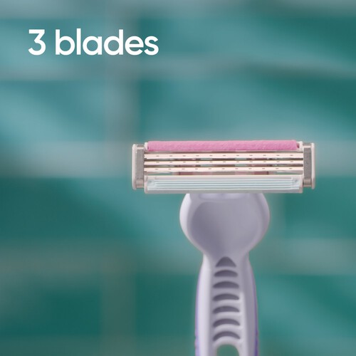 Venus 3 Multicoloured Disposable Razors 4 Pack