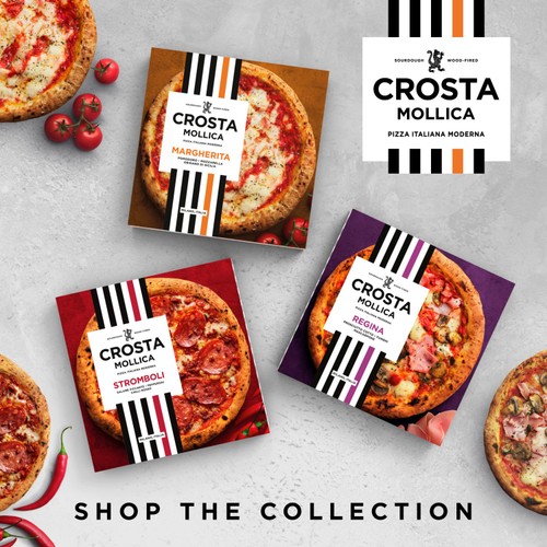 Crosta & Mollica Ready To Top Pizza Base With Tomato Sauce