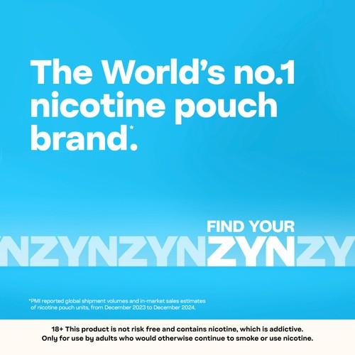 ZYN Black Cherry 3mg Nicotine Pouches