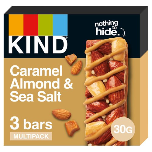 Kind Caramel Almond & Sea Salt Cereal Bars Multipack