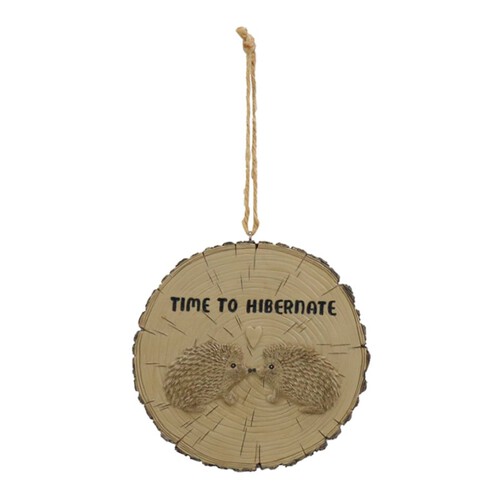 Nutmeg Home Hedgehog Plaque