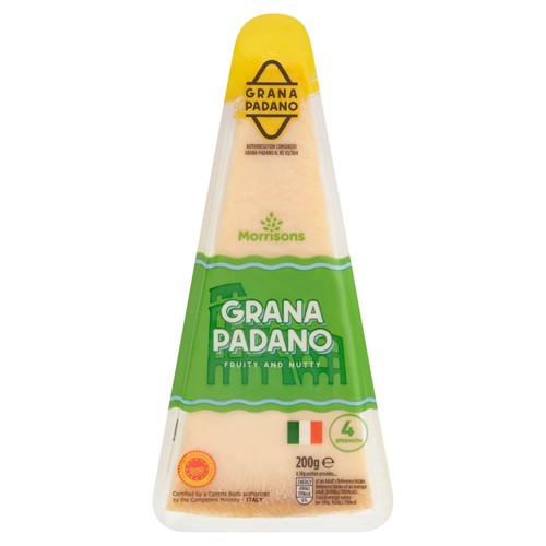 Morrisons grana padano wedge