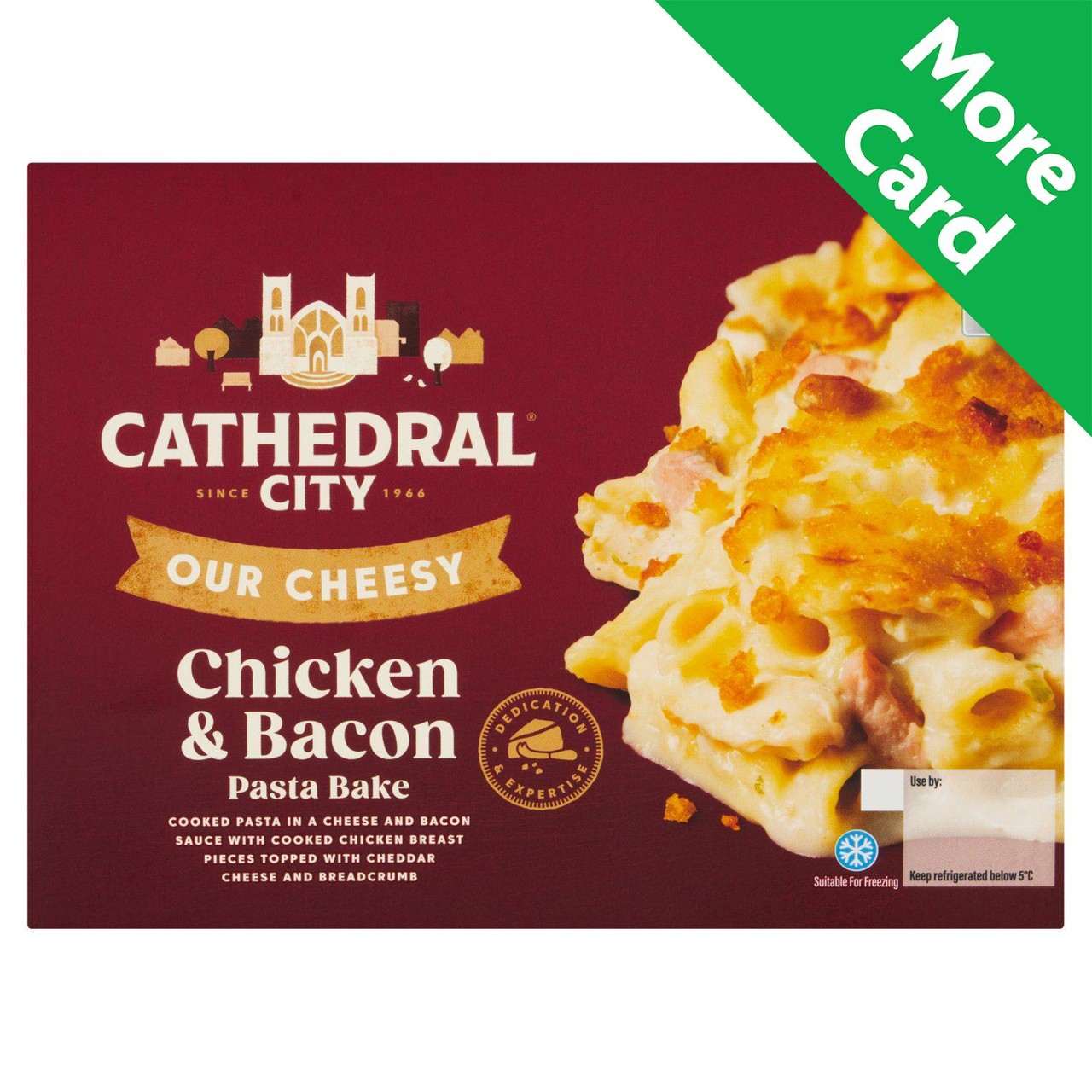 Cathedral City Cheesy Chicken & Bacon Pasta Bake 400g