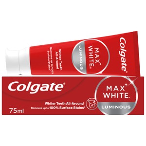 Max White Luminous Teeth Whitening Toothpaste 75ml