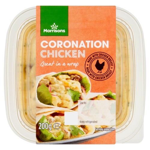 Morrisons coronation chicken sandwich filler