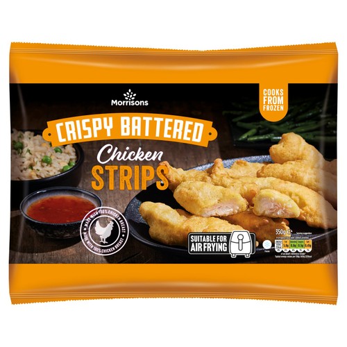 Morrisons tempura battered chicken strips
