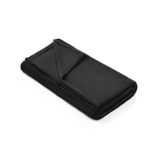 Morrisons Supersoft Throw 125X150Cm Black