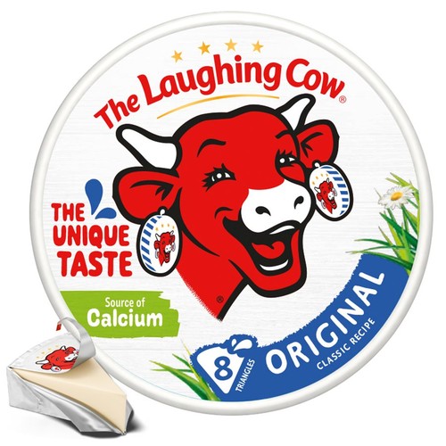 The Laughing Cow 8 Original Cheese Spread Triangles 120g