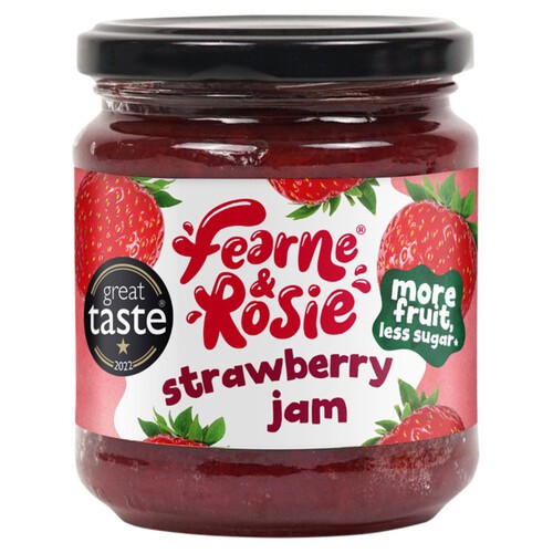 Fearne & Rosie Reduced Sugar Strawberry Jam 