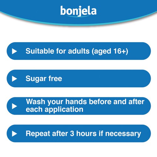 Bonjela Adult Sugar Free Oral Pain Relieving Gel