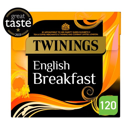 Twinings English Breakfast Tea 120 Tea Bags