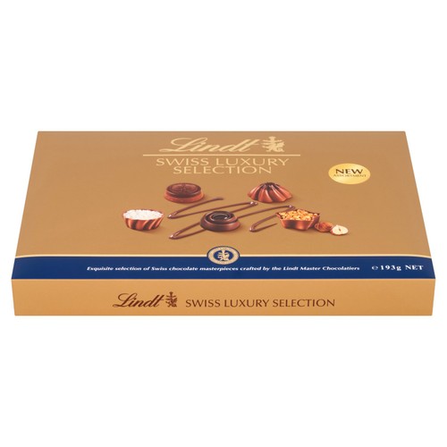 Lindt Swiss Luxury Chocolate Selection 193g