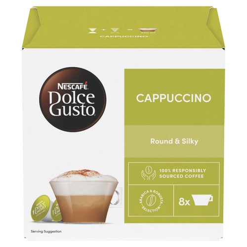 Nescafe Dolce Gusto Cappuccino Coffee Pods x 16