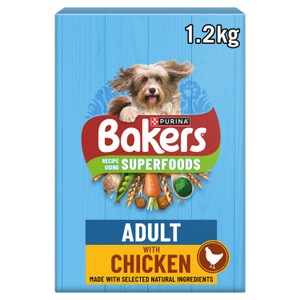BAKERS Meaty Meals Small Dog Beef Dry Dog Food 1kg