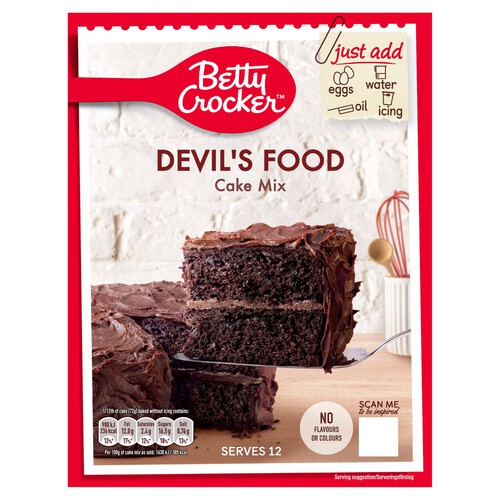 Betty Crocker Devil's Food Chocolate Cake Mix