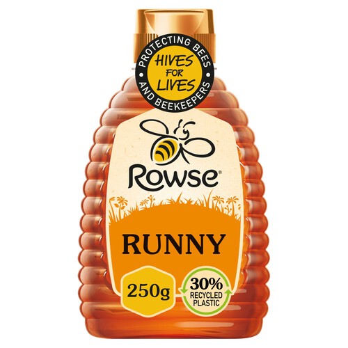 Rowse Squeezy Pure & Natural Honey 