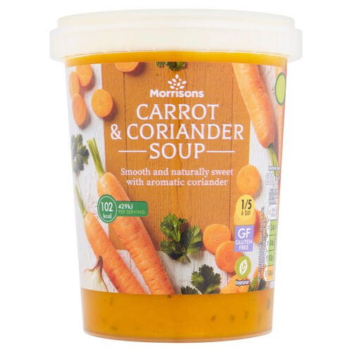 Morrisons Carrot & Coriander Soup