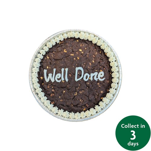 Morrisons The Best Triple Chocolate Giant Cookie Well Done