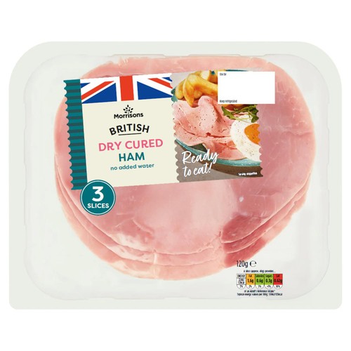 Morrisons british ham on the bone