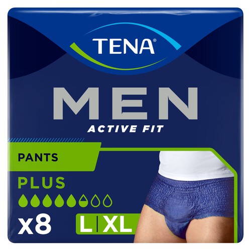 TENA Men Active Fit Incontinence Pants Plus L