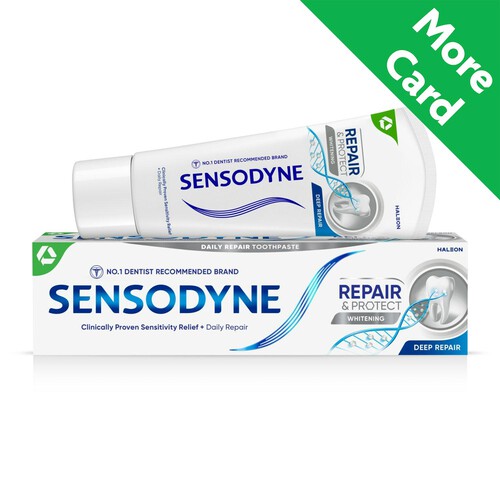 Sensodyne Repair and Protect Whitening Toothpaste for Sensitive Teeth