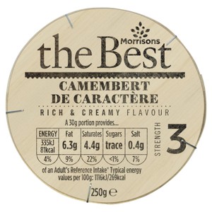 Morrisons The Best French Camembert De Caractere
