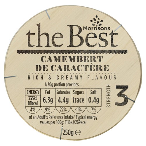 Morrisons The Best French Camembert De Caractere