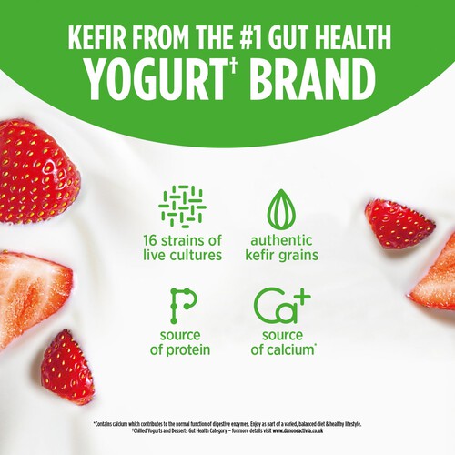 Activia Kefir Strawberry Gut Health Yoghurt Drink