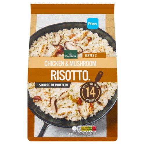 Morrisons Chicken & Mushroom Risotto 700g
