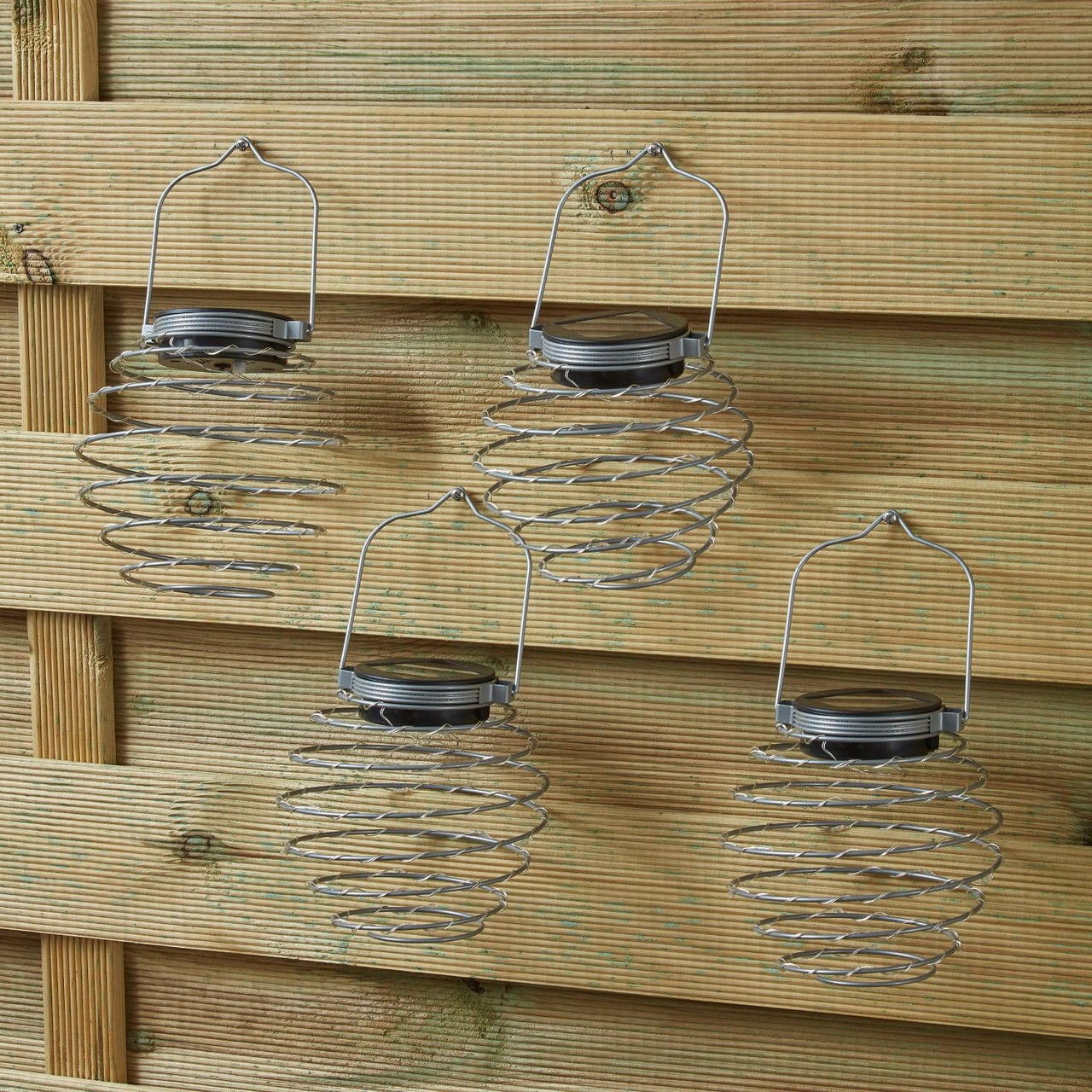 Morrisons Solar Spiral Lights