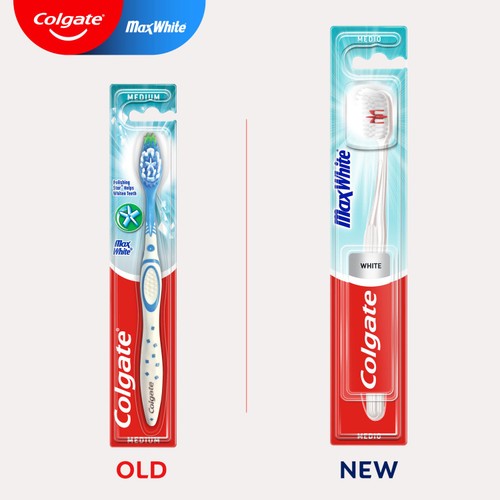 Colgate Max White Medium Toothbrushes