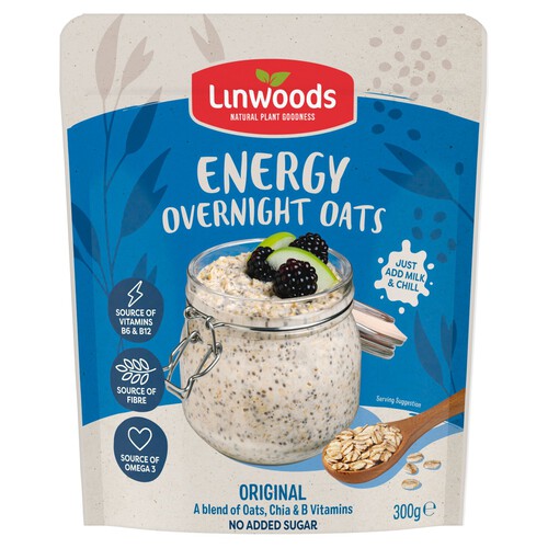 Linwoods Original Energy Overnight Oats 