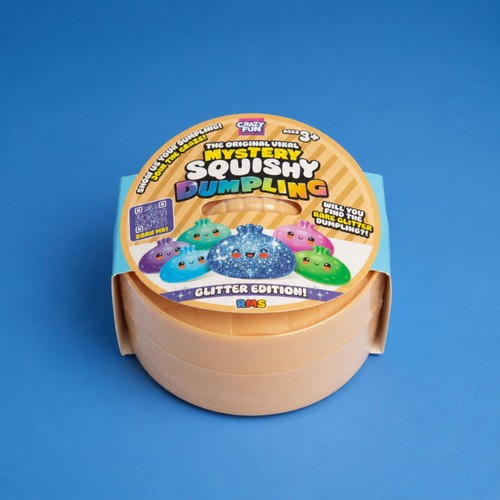 Crazy Fun Mystery Glitter Squishy Dumpling Toy