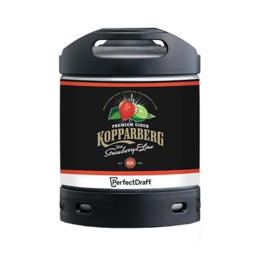 Perfect Draft Kopparberg Strawberry & Lime 6L Keg