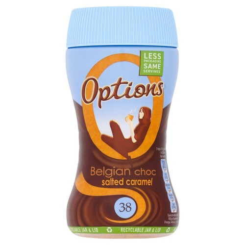 Options Belgian Chocolate Salted Caramel