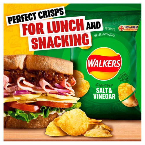 Walkers Salt & Vinegar Multipack Crisps 