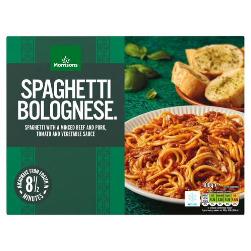 Morrisons Spaghetti Bolognese